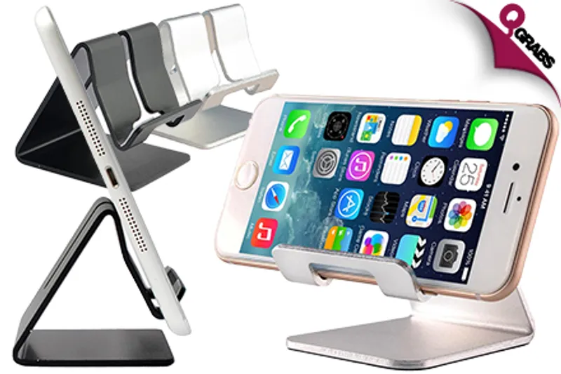 From QR29, Secure Your Phone at the Perfect Angle with an Aluminum Device Holder! (Up to QR146 Value)